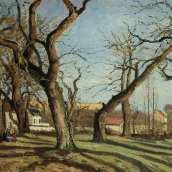 Groves of Chestnut Trees at Louveciennes, 1872