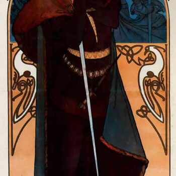 Hamlet by Alphonse Mucha