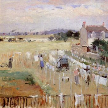 Hanging the Laundry out to Dry - 1875
