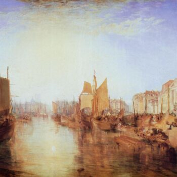 Harbour of Dieppe (Changement de Domicile), 1835