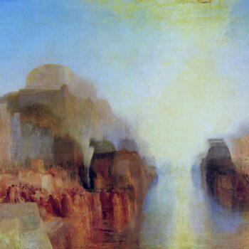 Harbour with Town and Fortress, 1830