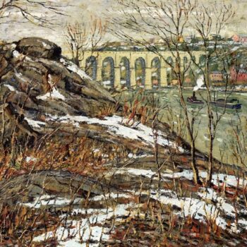 Harlem River in Winter, 1906