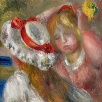 Hat with Red Ribbon, 1895
