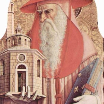 Hauptaltar des Domes von Ascoli, Hl. Hieronymus
