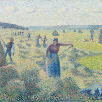 Hay Stacking, 1887