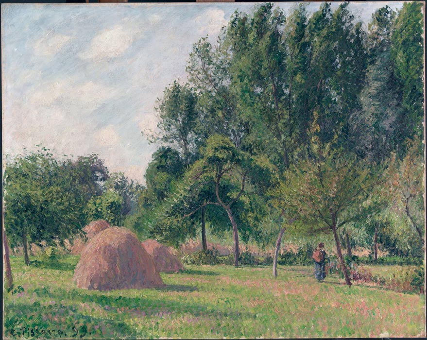 Haystacks, Morning, Eragny, 1899