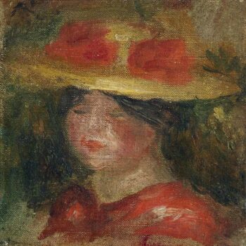 Head of Woman in Hat