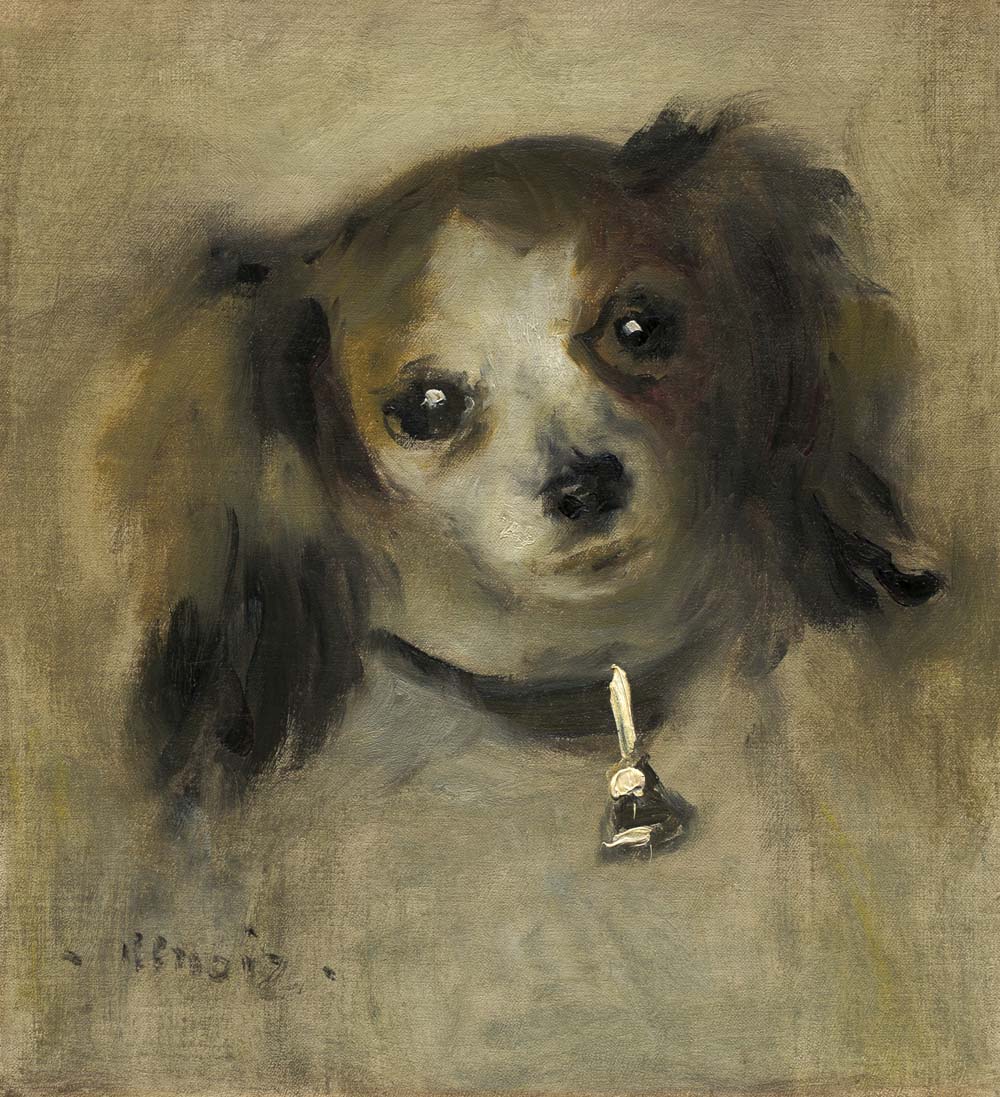 Head of a Dog, 1870