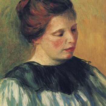 Head of a Woman (Woman with Chignon), 1895