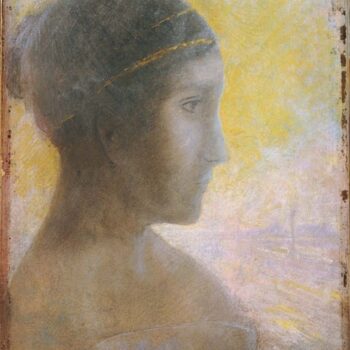 Head of a Young Woman in Profile, 1895