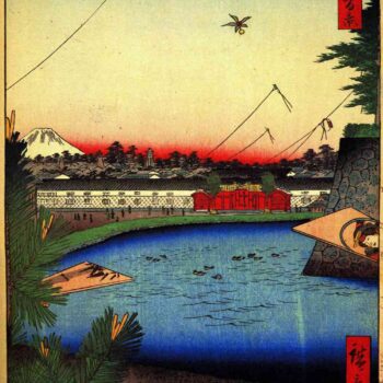 Hibiya and Soto-Sakurada by Hiroshige
