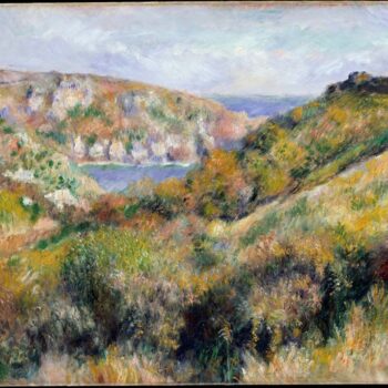 Hills Around Moulin Huet Bay, Guernsey, 1883