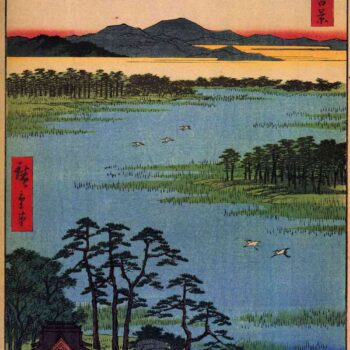 Hiroshige - Benten Shrine