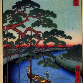 Hiroshige - Five Pines