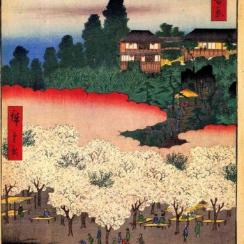 Hiroshige - Flower Pavillion
