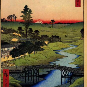 Hiroshige - Furukawa River, Hiroo