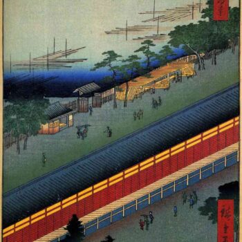 Hiroshige - Hall of Thirty-three bays