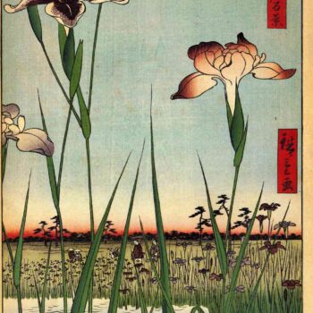 Hiroshige - Iris Garden