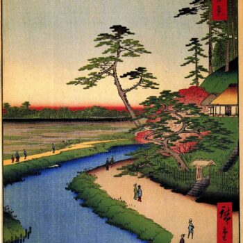 Hiroshige - Kanda Aqueduct at Sekuguchi