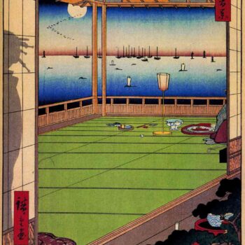 Hiroshige - Moon-viewing Point