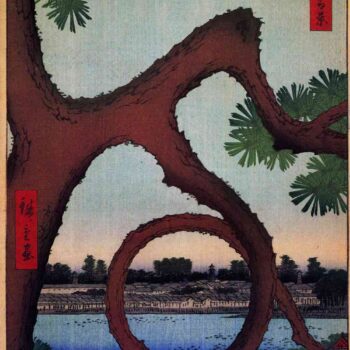 Hiroshige - Moon Pine