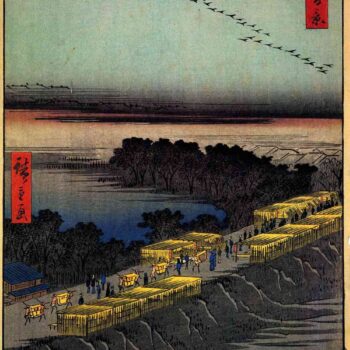 Hiroshige - Nihon Embankment