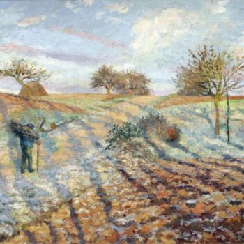 Hoarfrost at Ennery, 1873