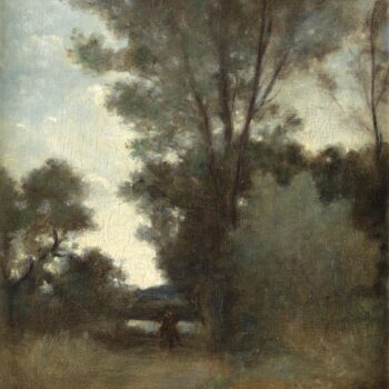 Horseman in the Forest, 1859