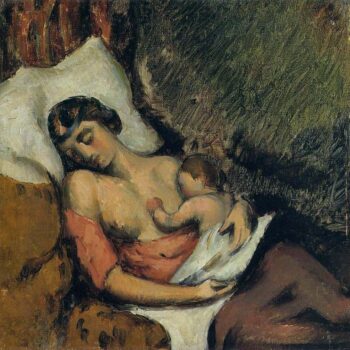 Hortense Breast Feeding Paul, 1872