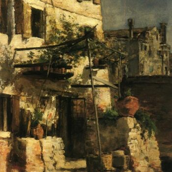 House on a Canal, Venice, 1877