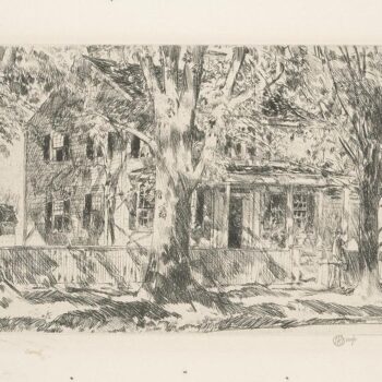House on the Main Street, Easthampton, 1922