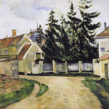 Houses and Fir Trees, 1881