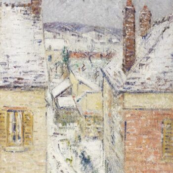 Houses in Normandy, Winter, 1931