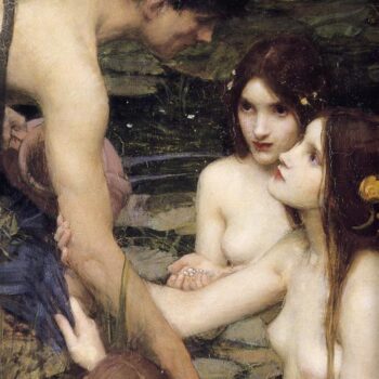 Hylas and the Nymphs (detail)