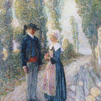 In Brittany, The Evening Hour, Pont Aven, 1897