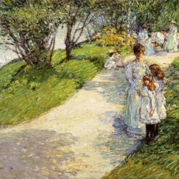 In Central Park, 1898
