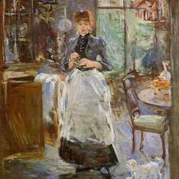 In the Dining Room - 1886