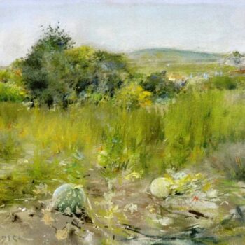 In the Garden (aka A Squatter's Hut, Flatbush or The Old Garden), 1885