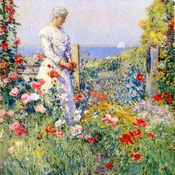 In the Garden (aka Celia Thaxter in Her Garden), 1892