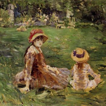 In the Garden at Maurecourt - 1884