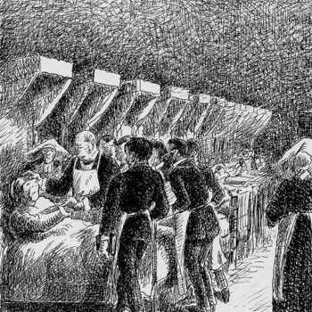 In the Hospital (sketch)