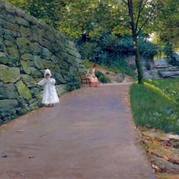 In the Park - a By-Path, 1890