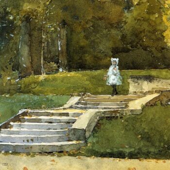 In the Park at St. Cloud, 1889