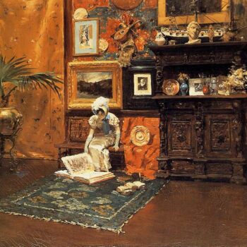 In the Studio, 1881