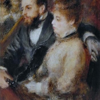 In the Theater Box, 1874