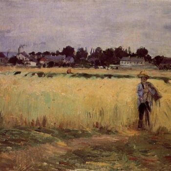 In the Wheat Fields at Gennevilliers - 1875