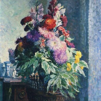Interior with a Bouquet of Flowers