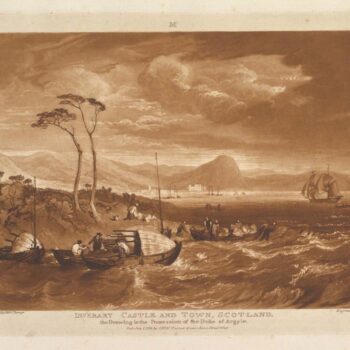 Inverary Castle and Town, Scotland, 1816