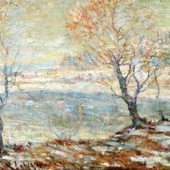 Inwood on Hudson, In the Snow, 1905
