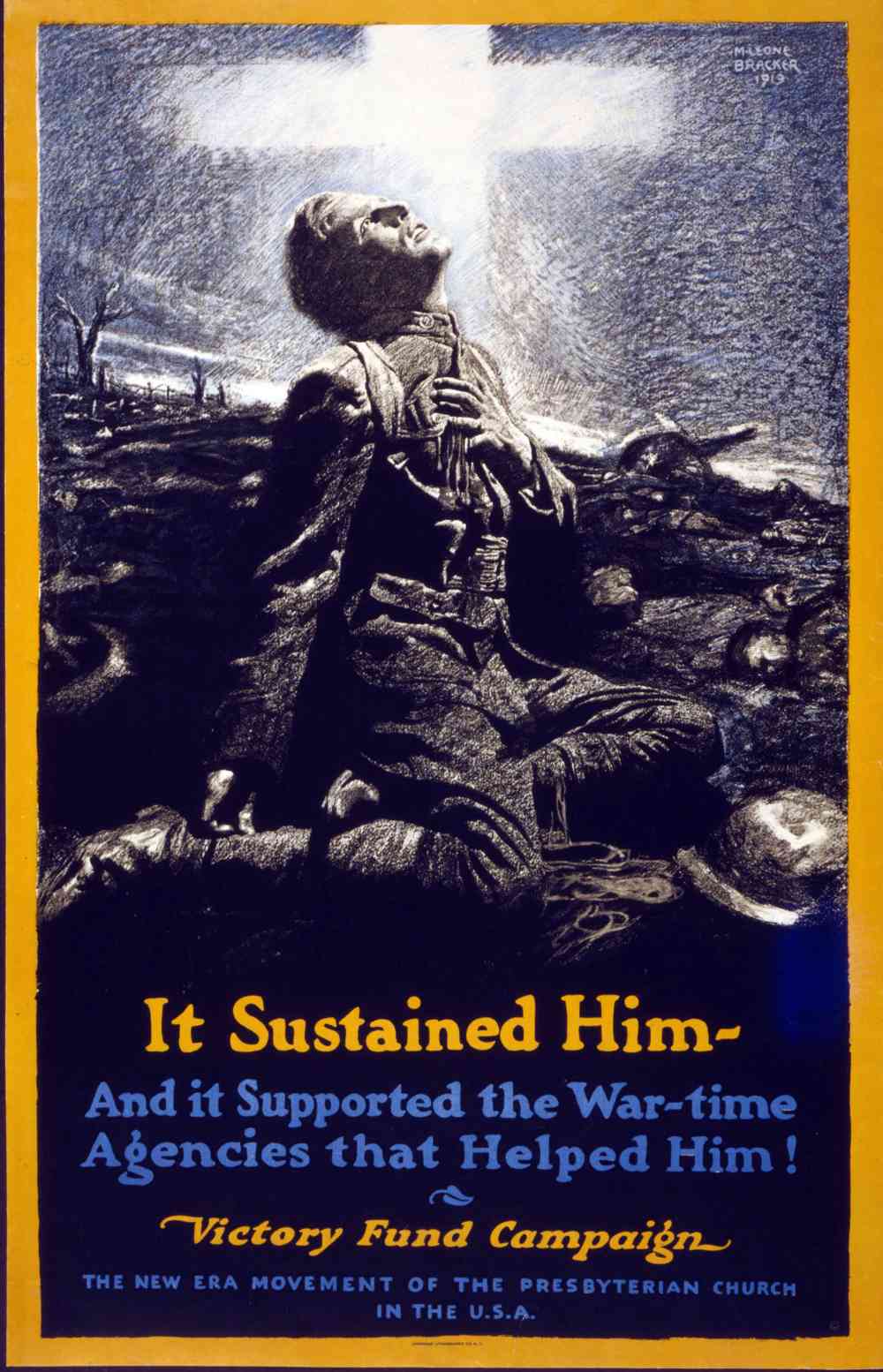 It sustained him